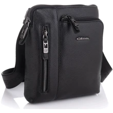 Мужская сумка через плечо Giorgio Ferretti черная (SHIGF3481-black): Пол Мужской