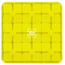 Килимок WAUDOG Silicone для пошуку корму жовтий 205х205х17 мм ( 23518): Тип Лизательные коврики