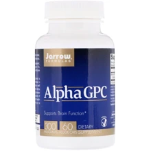 Jarrow Formulas Alpha GPC 300 mg 60 Veggie Caps Альфа GPC: Тип Витамин B