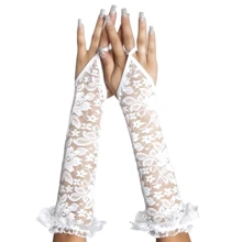 Кружевные перчатки SoftLine - Gloves 7708: Для кого Для женщин