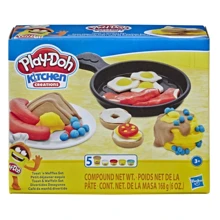 Игровой набор массы для лепки Hasbro Play-Doh Кухонные принадлежности (E7253_E7274 PD TOAST N WAFFLES SET): Производитель Hasbro