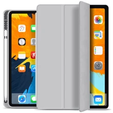 Аксессуар для iPad BeCover Tri Fold Soft TPU with Pencil mount Gray for iPad 10.9 (2022 / 2024) / iPad 11 2025 (708461): Цвет серый