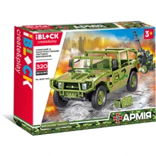 Конструктор Iblock PL-920-100 Армія, 320 деталей: Виробник Iblock