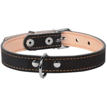 Ошейник Collar для собак двойной 1.4x27-35 см черный: Производитель Collar