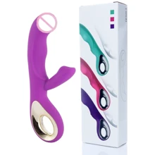 Вибромассажер для точки G Boss Series - Wibrator RABBIT G-spot, PURP: Для кого Для женщин