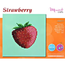Набор для вышивания Miniart Crafts Клубника: Производитель Miniart Crafts