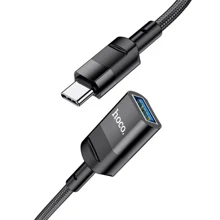 Кабель Hoco USB Cable to USB-C U107 3A 1.2m Black: Тип USB Cable - USB-C