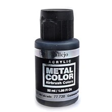 Краска Vallejo акриловая Metal Color оружейный металл 32 мл (VLJ77720): Производитель Vallejo