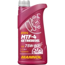 Трансмиссионное масло Mannol MTF-4 Getriebeoel 75W-80, 4л (MN8104-4): Производитель MANNOL