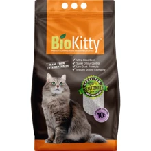 Наполнитель BioKitty Compact Size из белого бентонита (0.6-2.2 мм) Lavender 10 л (BK.C.10.2.c): Вид Минеральный