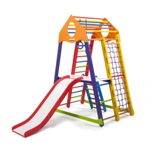 Детский спортивный комплекс SportBaby BambinoWood Color Plus 2: Производитель SportBaby