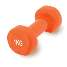 Гантель PowerPlay 4125 Achilles 1 кг Помаранчева (PP_4125_1kg): Вага гантелі, кг 1