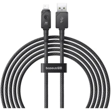 Кабель Baseus USB Cable to Lightning Unbreakable Series Fast Charging 2.4A 2m Black (P10355802111-01): Тип USB Cable - Lightning