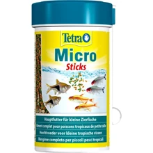Корм для аквариумных рыб Tetra Micro Sticks в гранулах 100 мл (4004218277526): Вид корма Гранулы