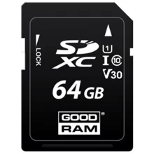 Карта памяти GOODRAM 64GB SDXC class 10 UHS-I (S1A0-0640R12): Тип карты SDXC