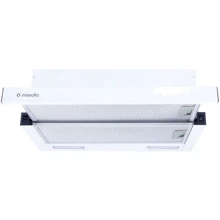 Вытяжка Minola HTL 6215 WH 700 LED: Тип воздухоочистителя Рециркуляция, Отвод