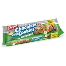 Печенье Bergen Cookies with Hazelnut, 100 г (WT3937): Вес нетто 100 г