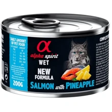 Влажный корм Alpha Spirit Cat Salmon with PineApple для котов с лососем и ананасом 200 г (as969176): Тип Влажный корм