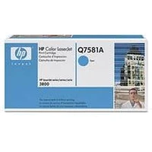 Картридж HP CLJ 3800 series/ cyan (Q7581A): Производитель HP