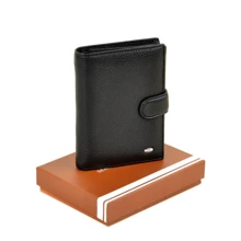Мужское портмоне Sergio Torretti черное (9820 black): Пол Мужской