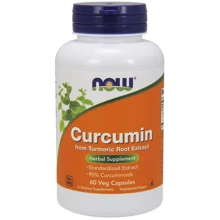 NOW Foods Curcumin Veg Capsules 60 caps: Тип Куркума (Куркумін)