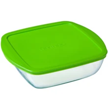 PYREX C&S 1 л квадр.20x17x5.5 см (211P000): Крышка Есть