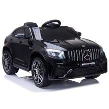 Электромобиль Kidsauto Mercedes-Benz GLC 63S AMG 4Х4 чёрный лак: Вид автомобиль