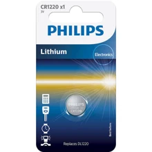 Philips CR-1220 bat(3B) Lithium 1шт (CR1220/00B): undefined undefined