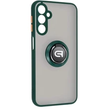 Чехол для телефонов ArmorStandart Frosted Matte Ring Dark Green for Samsung A245 Galaxy A24 4G (ARM68895): Совместимость Samsung A245 Galaxy A24 4G