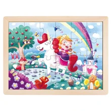 Пазл Hape Єдинороги з розфарбуванням (E1642): Тип пазл