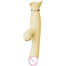 Пульсатор-вибратор с вакуумной стимуляцией клитора Zalo - ROSE Thruster Lemon Yellow: Для кого Для женщин