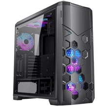 Корпус Azza STORM (CSAZ-6000ARGB/B): Форм-фактор материнской платы E-ATX/ATX/MicroATX/Mini-ITX