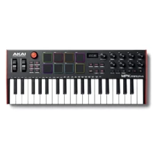 MIDI клавиатура AKAI MPK MINI PLUS: Механика Динамическая