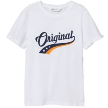 Футболка H & M 8380871 134-140 см біла: Тип футболки