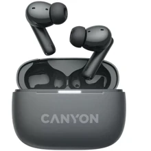 Наушники Canyon TWS-10 OnGo ANC ENC Graphite (CNS-TWS10BK): Тип конструкции вакуумные