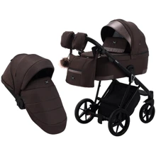 Коляска 2 в 1 Adamex Gallo Thermo GA-10 chocolate gold: Тип коляски Универсальная коляска (2-в-1)