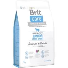 Сухой корм для щенков гигантских пород Brit Care GF Junior Large Breed Salmon & Potato с лососем 3 кг (8595602510108): Тип Сухой корм