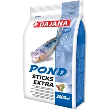 Корм для прудовых рыб Dajana Pond Sticks Extra в виде палочек 2 л/160 г (DP304S (5571)): Вид корма Палочки