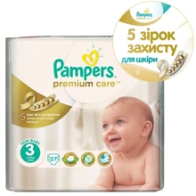 PAMPERS Premium Care Midi (4-9 кг) 27 шт.: undefined undefined