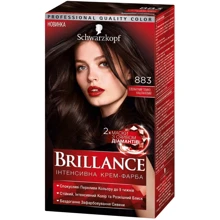 Brillance Крем-краска для волос 883 Элегантный темно-каштановый 142.5 ml: Пол Для женщин