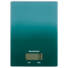 Ваги кухонні Silver Crest 375598 blue: Тип конструкції с плоской плaтформой