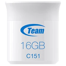 USB-флешка Team 16GB C151 USB 2.0 White (TC15116GL01): Стандарт USB USB 2.0