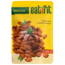 Упаковка Миндаль Eat4Fit 2х150 г (4820212130021): Вес нетто 300 г