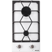 Варочная поверхность газовая Weilor GM 304 WH: Расположение панели спереди