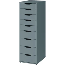 Комод ІКЕА ALEX 36х116 см Серо-бирюзовый (904.834.52): undefined undefined