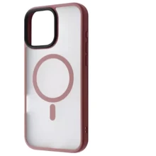 Чехол для iPhone WAVE Matte Insane Case with MagSafe Desert Titanium for iPhone 16 Pro Max: Цвет бронзовый