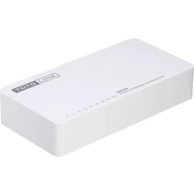 Мережевий комутатор Totolink S808: Порти только Fast Ethernet (10/100)