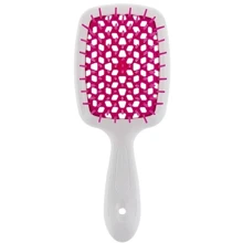Janeke Superbrush Small Гребінець білий з фуксією: Виробник Janeke