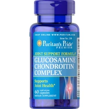 Puritan's Pride Glucosamine Chondroitin Complex Глюкозамін ходроітін 60 капсул: Тип Глюкозамін