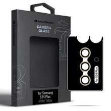 Аксессуар для смартфона ArmorStandart Tempered Glass Supreme Black Icon Amber Yellow for Camera Samsung S926 Galaxy S24 Plus (ARM76613): Совместимость Samsung S926 Galaxy S24 Plus
